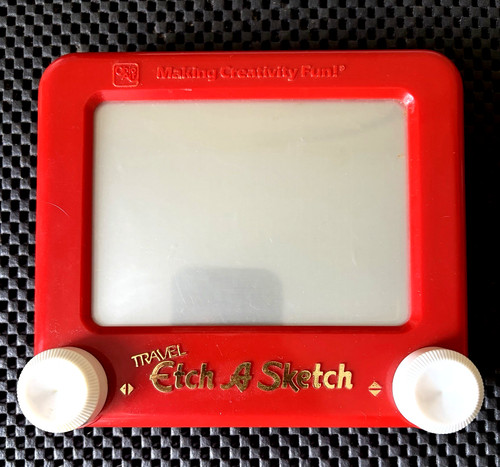 Travel etch sketch - etch, a
